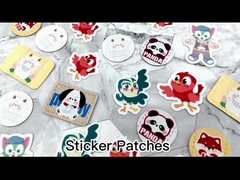 Πλενόμενο σίδερο σε θερμότητα που μεταφέρει μπαλώματα συρρικνώνεται από πολυεστερικό ύφασμα