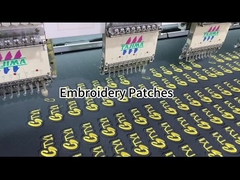 Washable κεντημένος συνήθεια σίδηρος μπαλωμάτων ονόματος πουκάμισων εργασίας στα μπαλώματα