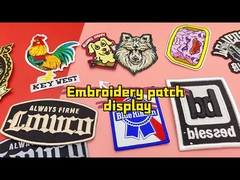 Χονδρικός Washable διακοσμητικός σίδηρος συνήθειας στα σύνορα Merrow μπαλωμάτων για τα τζιν