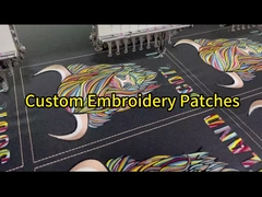 Ζωικά κεντημένα μπαλώματα σιδήρου σε ρούχα 5 - 8cm Χρώμα Pandone για ένδυμα