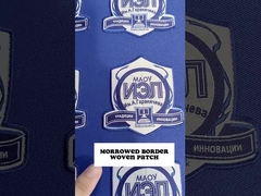 Σίδηρος λογότυπων συνήθειας στα κεντημένα μπαλώματα κεντητικής ιματισμού μπαλωμάτων αυτοκόλλητα