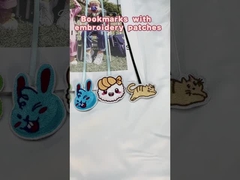 Προσαρμοσμένο ραβδί από χαρτοκιβώτιο ζώων σε κεντημένα μπαλώματα χωρίς συρρίκνωση για καπέλο ρούχων