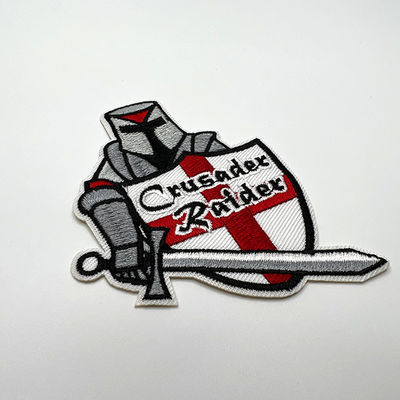 Αισθητά Twill κεντημένα συνήθεια μπαλώματα βαμβακιού υφάσματος για το χρώμα Pandone ενδυμάτων