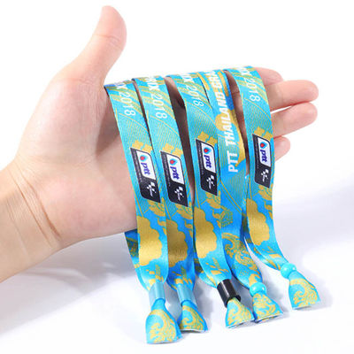 Πολυεστέρας Wristbands, προωθητικό τυπωμένο συνήθεια Wristbands για τα γεγονότα
